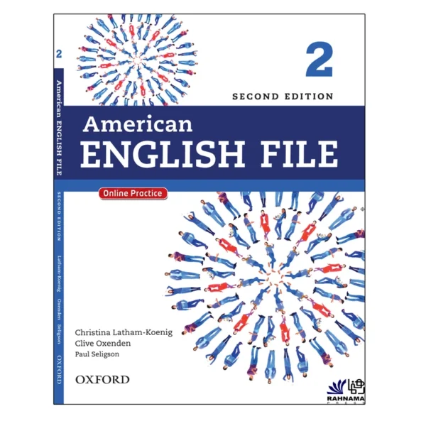 کتاب AMERICAN ENGLISH FILE 2 اثر جمعی از نویسندگان انتشارات رهنما کد 131
