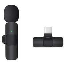 میکروفون یقه‌ای بی‌سیم تایپ C مدل K8 کد 234