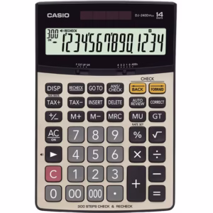 ماشین حساب CASIO DJ-240PLUS اصل کد 296