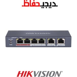 سوییچ 6 پورت POE هایک ویژن مدل DS-3E0106PE/M کد 113