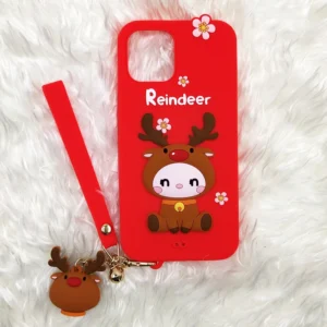 کاور لوفتر مدل Reindeer مناسب برای گوشی موبایل اپل Iphone 11 Pro به همراه بند  کد3381