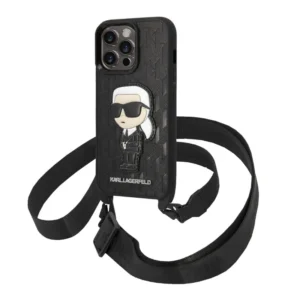 کاور کارل لاگرفلد مناسب برای گوشی موبایل اپل iPhone 14 pro به همراه بند کد 2659