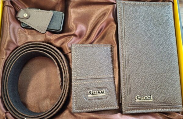 ست هدیه مردانه 5 تکه برند GUCCI کد b094