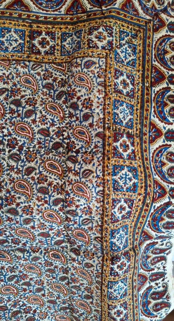 رومیزی قلمکار طرح قاجار کد b287