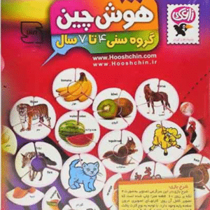 هوش چین مجموعه 4 تکه 4 تا 7 سال کد B5028