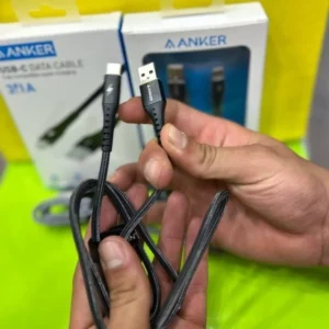 کابل شارژ میکرو اندروید فست شارژ کنفی پکدار ANKER کد 3871