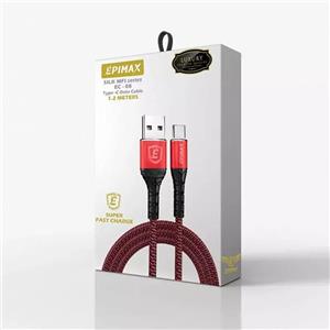 کابل تبدیل USB به microUSB اپیمکس مدل EC - 07 طول 1.2 متر کد 3845