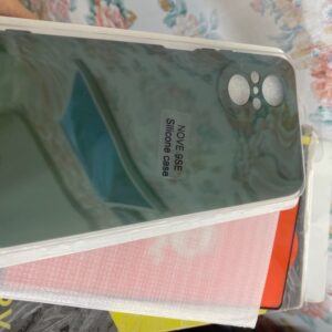 قاب سیلیکونی برای گوشی به همراه گلس کد B 5204