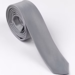 کراوات طوسی  مردانه کد B5213