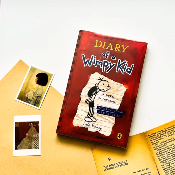 رمان انگلیسی «Diary of a wimpy kid» اثر جف کینی کد B5307