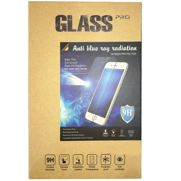 محافظ صفحه نمایش شیشه ای گلس دور قرمز 6Sکد B5326
