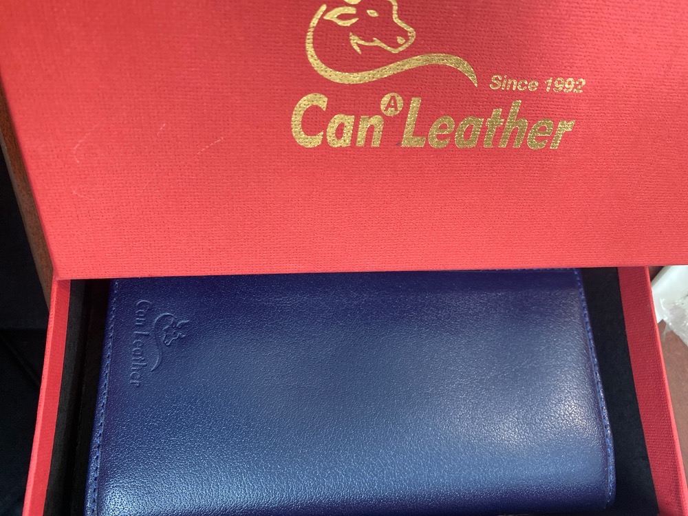 کیف پول مردانه سرمه ای کد B 5531