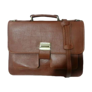 کیف اداری چرم ناب مدل دو جیب کدB5754