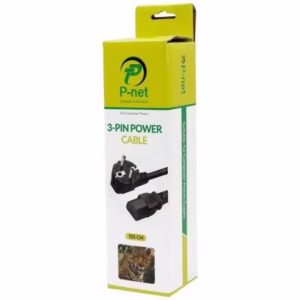 کابل برق سه پین برای کامپیوتر 10 تایی P-NET کد B5757