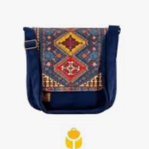 کیف دوشی زنانه یوتاب مدل مخمل سنتی کد B5759