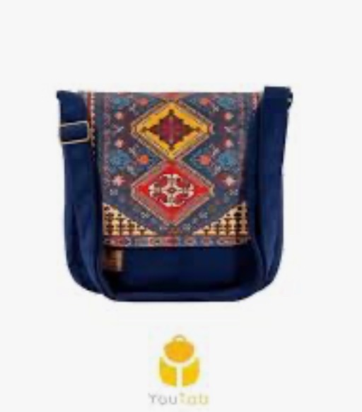 کیف دوشی زنانه یوتاب مدل مخمل سنتی کد B5759