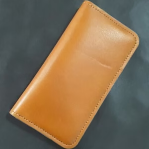 کیف پول زنناه و مردانه - چرم طبیعی - دست دوز برند کد B 6095