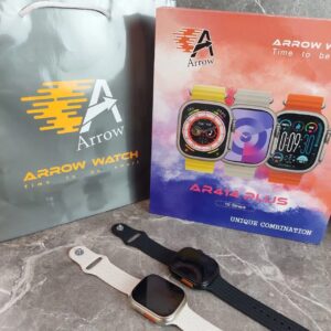 ساعت هوشمند مشکی AR414PLUS برند ARROW کد B 6255