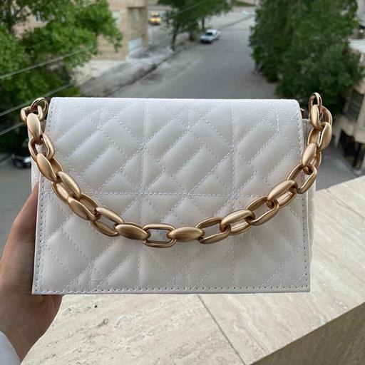 کیف زنانه سفید کد B6265