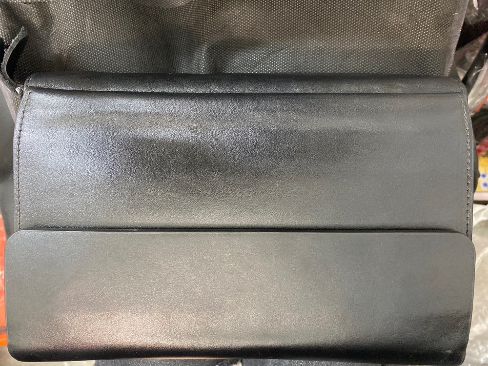 کیف چرم مشکی زنانه کد B6267