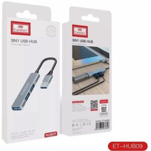 هاب 3 پورت USB 3.0 ارلدام مدل ET-HUB09 کد B6391