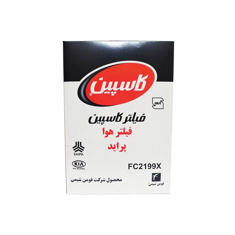 فیلتر هوا خودرو کاسپین مدل 2199 پراید کد B6580