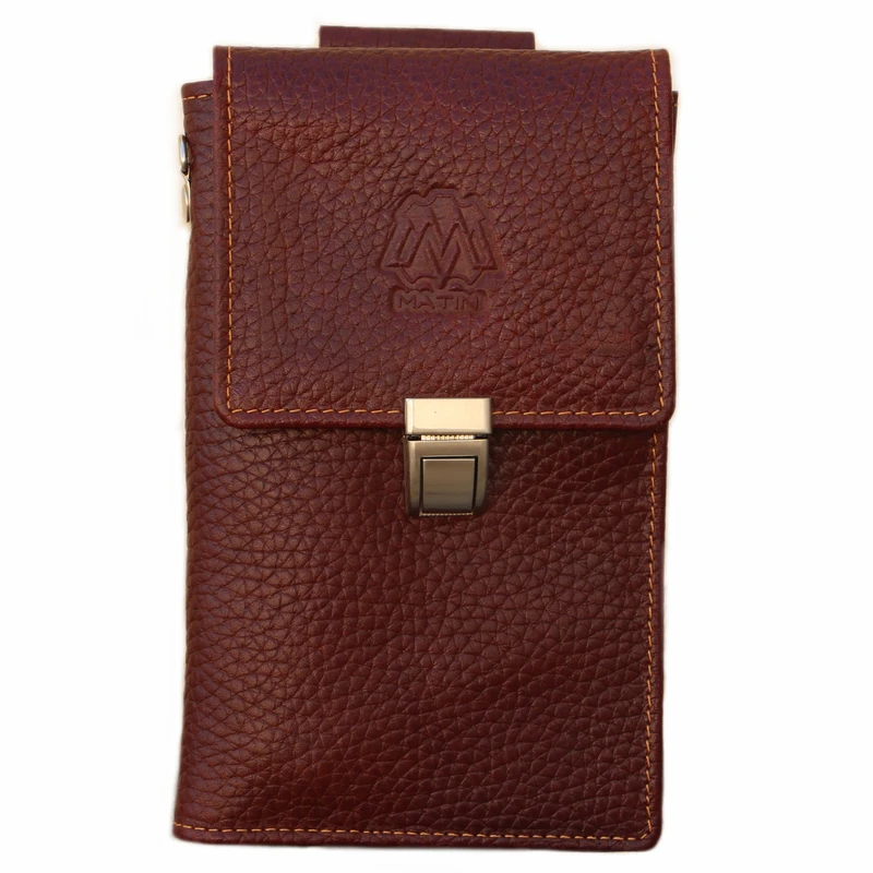 کیف پاسپورتی چرم متین مدل n104 کد B6692