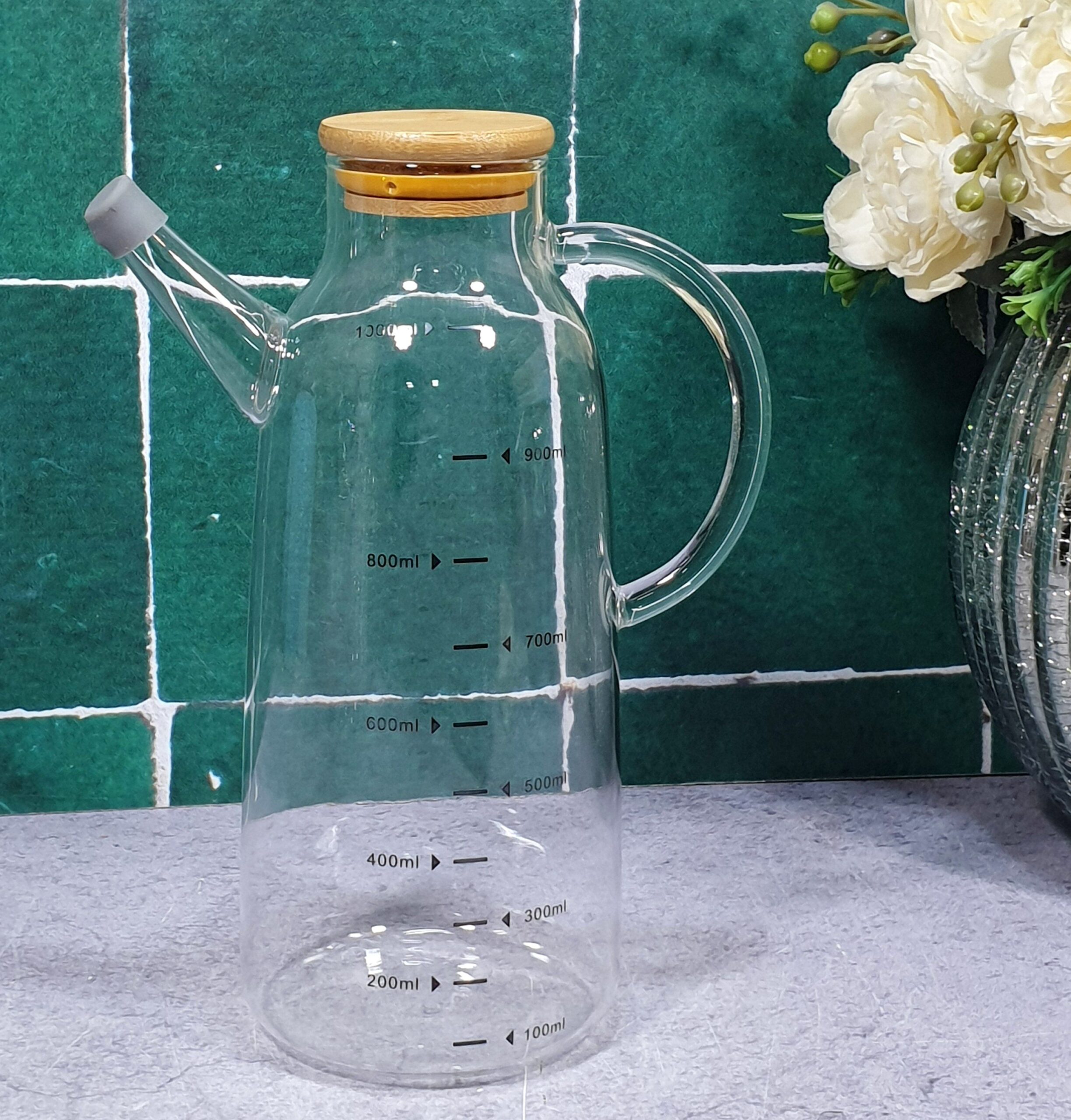 بطری روغن ریز پیرکس 750میل در چوبی کد B6812