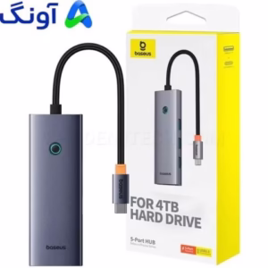 هاب ۵ پورت USB-C باسئوس مدل UltraJoy Series B00052 کد B6841