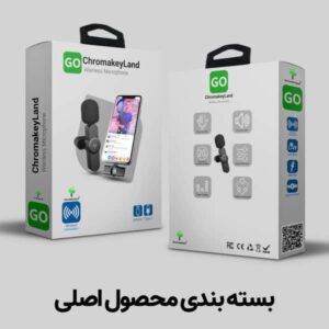 ست میکروفن بی سیم کروماکی لند مدل GO PLUS کد B6970
