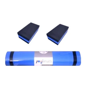 زیرانداز یوگا مدل یوگیمتس مدل 70 ضخامت 7 میلی متر به همراه آجر یوگا مجموعه 3 عددی کدB7081