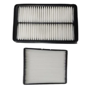 فیلتر هوا خودرو مدل NVDJAC مناسب برای جک J5 به همراه فیلتر کابین کد B7083