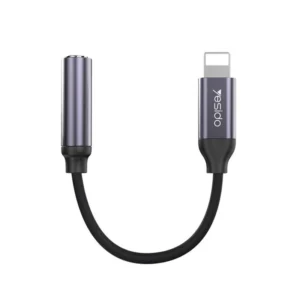 مبدل لایتنینگ به جک 3.5 میلی متری یسیدو کد B7245