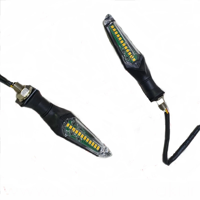 چراغ راهنما موتور سیکلت مدل HJG دو طرفه مجموعه 2 عددی کدm5020