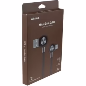 کابل تبدیل USB به microUSB وسدار مدل T26 طول 1 متر کد B7546
