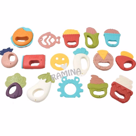 صندلی و جغجغه 16 تایی نوزاد کد B7690