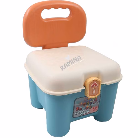 صندلی و جغجغه 16 تایی نوزاد کد B7690