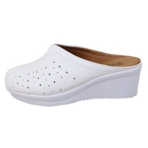 صندل زنانه شهرام طب مدل خاطره رنگ سفید سایز 38 کد B7897