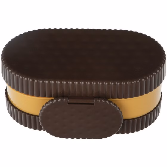 ظرف غذا 3 تکه کودک طرح بیسکوییت کدB7971