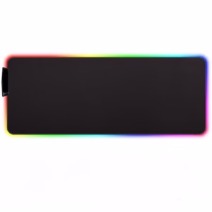 ماوس پد مخصوص بازی مدل RGB 80x30 - مشکی کد B7981