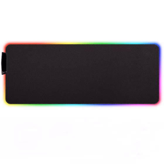 ماوس پد مخصوص بازی مدل RGB 80x30 - مشکی کد B7981