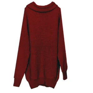 تونیک بافت زنانه مدل یقه اسکی کد B8038