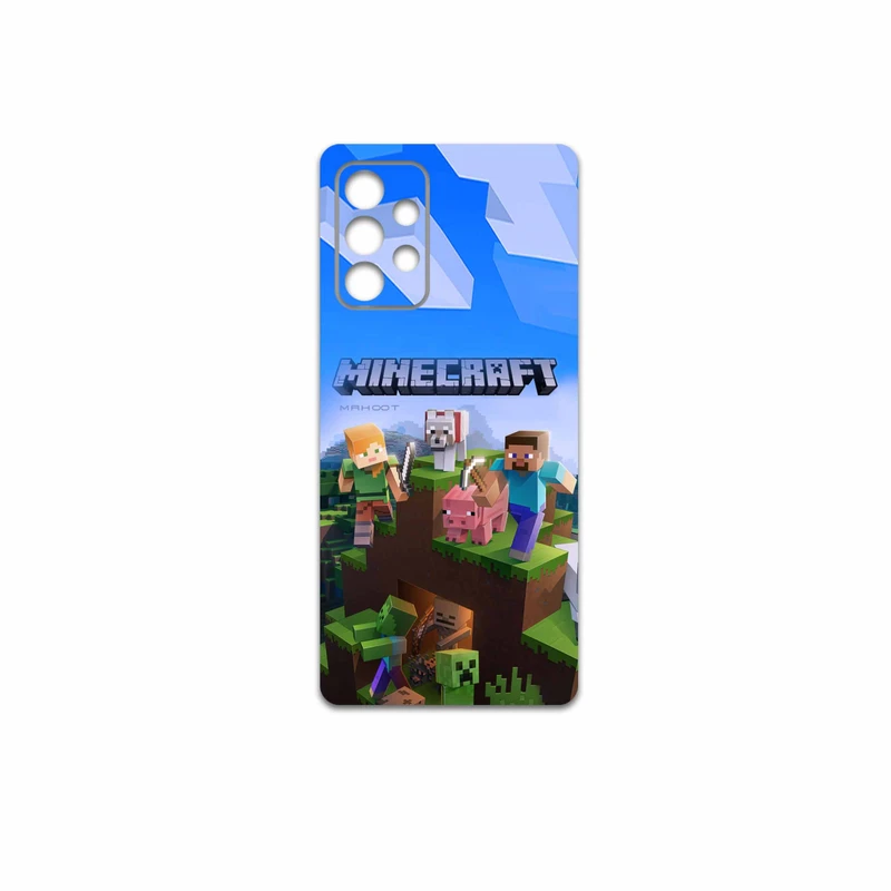 برچسب پوششی ماهوت مدل Minecraft-Game مناسب برای گوشی موبایل سامسونگ Galaxy A51 کد B8048