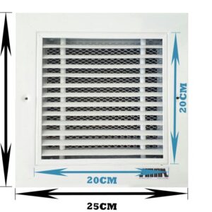 دریچه تامین هوا 20*20 کد B8114