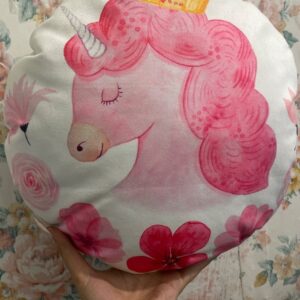 کوسن دخترانه کودکطرح اسب تک شاخ کد B8164