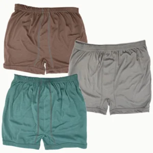 شورت مردانه مدل پادار نخی شایان 3عددی کد B8207