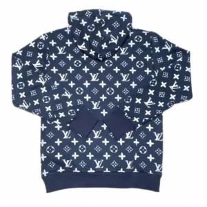 هودی مردانه سورمه ای سفید کد B8214