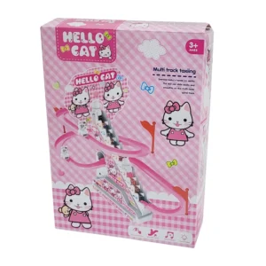 اسباب بازی مدل پله و سرسره طرح گربه کیتی کدB8308