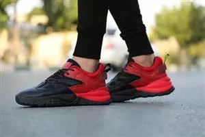 کفش مردانه سوپریم مشکی قرمز سایز 44 کد B8336