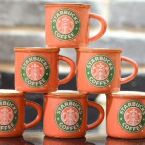 شات قهوه استارباکس صورتی 6عددی کد B8339